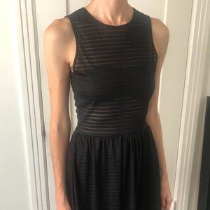 Black Topshop Skater Dress